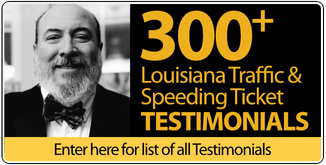 300+ testimonials for Paul Massa, Calcasieu Louisiana Traffic and Speeding Ticket lawyer graphic